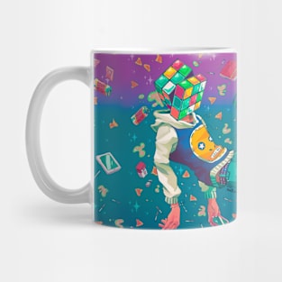 A Cube in Space Mug